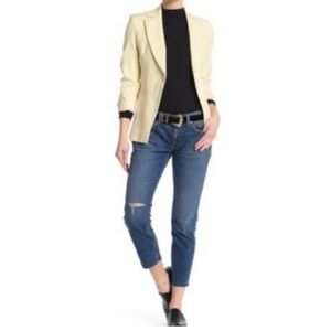 Rag & Bone Dre Low-Rise Slim Boyfriend Distressed Jeans Sz 29
